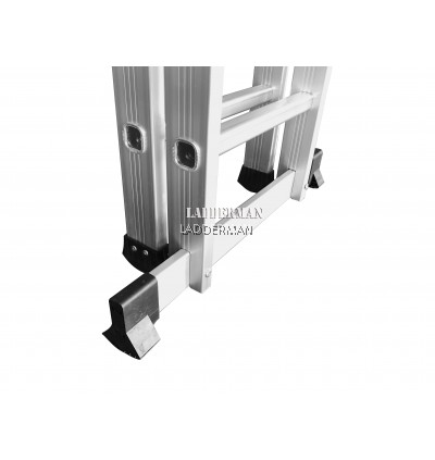 12 STEP ALUMINIUM TWO WAY MULTIPURPOSE LADDER