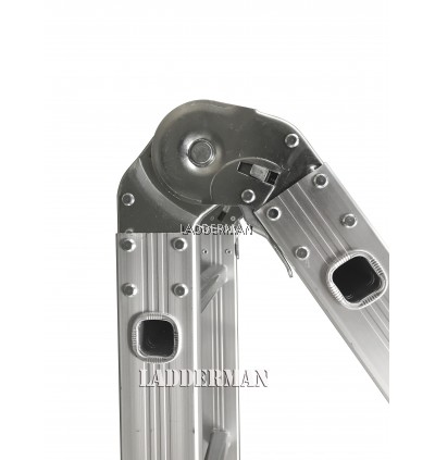 18 STEP ALUMINIUM TWO WAY MULTIPURPOSE LADDER